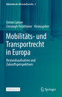 Buchcover Mobilitäts- und Transportrecht in Europa