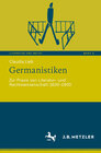 Buchcover Germanistiken