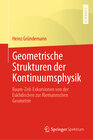 Buchcover Geometrische Strukturen der Kontinuumsphysik