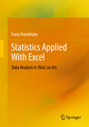 Buchcover Statistics Applied With Excel