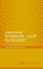 Buchcover Wahlrecht – auch für Kinder?