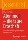 Buchcover Atommüll - die teure Erbschaft