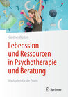 Buchcover Lebenssinn und Ressourcen in Psychotherapie und Beratung