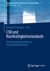 Buchcover CSR und Nachhaltigkeitsstandards