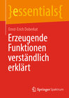 Buchcover Erzeugende Funktionen verständlich erklärt