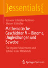 Buchcover Mathematische Geschichten V – Binome, Ungleichungen und Beweise