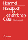 Buchcover Handbuch der gefährlichen Güter. Erläuterungen I