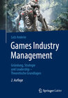 Buchcover Games Industry Management