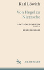 Buchcover Karl Löwith: Von Hegel zu Nietzsche