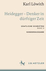 Buchcover Karl Löwith: Heidegger – Denker in dürftiger Zeit