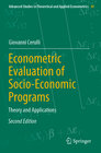 Buchcover Econometric Evaluation of Socio-Economic Programs