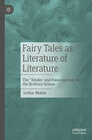 Buchcover Fairy Tales as Literature of Literature