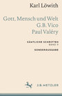 Buchcover Karl Löwith: Gott, Mensch und Welt – G.B. Vico – Paul Valéry