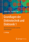 Buchcover Grundlagen der Elektrotechnik und Elektronik 1