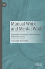 Buchcover Manual Work and Mental Work