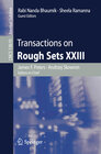 Buchcover Transactions on Rough Sets XXIII