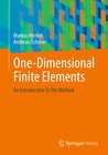 Buchcover One-Dimensional Finite Elements