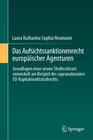 Buchcover Das Aufsichtssanktionenrecht europäischer Agenturen