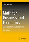 Buchcover Math for Business and Economics