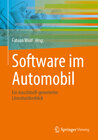 Buchcover Software im Automobil