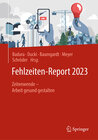 Buchcover Fehlzeiten-Report 2023