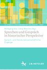 Buchcover Sprechen und Gespräch in historischer Perspektive