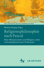 Buchcover Religionsphilosophie nach Pascal
