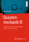 Buchcover Quantenmechanik III