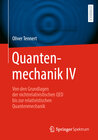 Buchcover Quantenmechanik IV