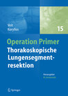 Buchcover Thorakoskopische Lungensegmentresektion