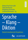 Buchcover Sprache – Klang – Diktion