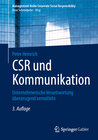 Buchcover CSR und Kommunikation