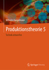 Buchcover Produktionstheorie 5