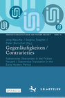 Buchcover Gegenläufigkeiten / Contrarieties