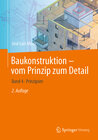 Buchcover Baukonstruktion - vom Prinzip zum Detail