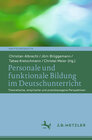 Buchcover Personale und funktionale Bildung im Deutschunterricht