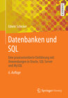 Buchcover Datenbanken und SQL