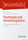 Buchcover Psychologie und Verwaltungskultur