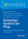 Buchcover Nachhaltiges Handeln in der Pflege