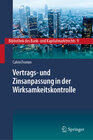 Buchcover Vertrags- und Zinsanpassung in der Wirksamkeitskontrolle
