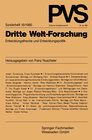 Buchcover Dritte Welt-Forschung