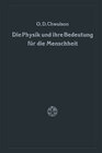 Buchcover Die Physik und ihre Bedeutung für die Menschheit