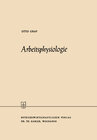 Buchcover Arbeitsphysiologie