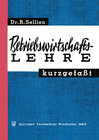 Buchcover Betriebswirtschaftslehre kurzgefaßt