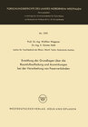Buchcover Ermittlung der Grundlagen über die Raumluftaufladung und Auswirkungen bei der Verarbeitung von Faserverbänden