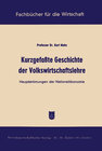 Buchcover Kurzgefaßte Geschichte der Volkswirtschaftslehre