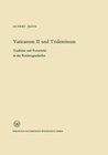 Buchcover Vaticanum II und Tridentinum