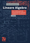 Buchcover Lineare Algebra