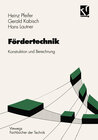 Buchcover Fördertechnik