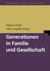 Buchcover Generationen in Familie und Gesellschaft